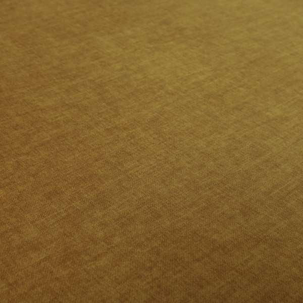 Faleolo Thick Durable Soft Velvet Material Yellow Colour Upholstery Fabric - Roman Blinds