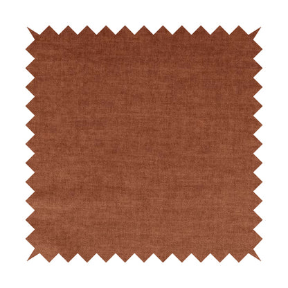 Faleolo Thick Durable Soft Velvet Material Orange Colour Upholstery Fabric - Roman Blinds