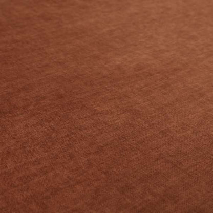 Faleolo Thick Durable Soft Velvet Material Orange Colour Upholstery Fabric - Made To Measure Curtains