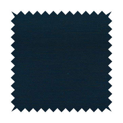 Festival Colourful Textured Chenille Plain Upholstery Fabric In Navy Blue