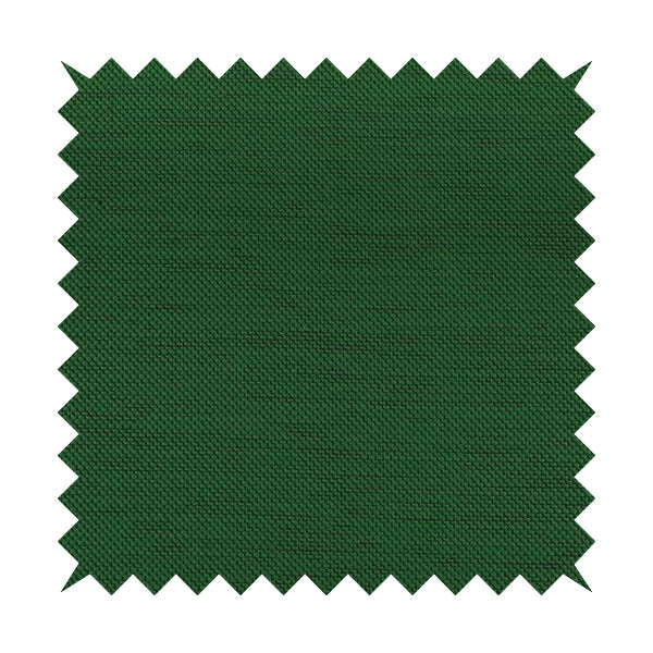 Festival Colourful Textured Chenille Plain Upholstery Fabric In Green - Roman Blinds