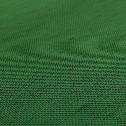 Festival Colourful Textured Chenille Plain Upholstery Fabric In Green