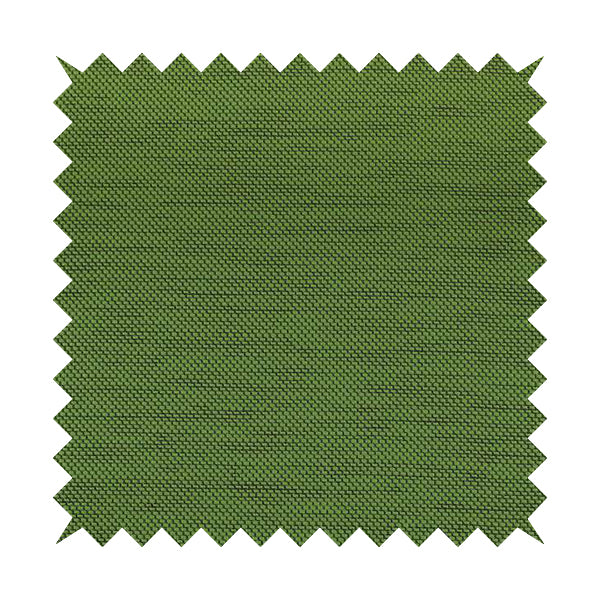 Festival Colourful Textured Chenille Plain Upholstery Fabric In Green Lime - Roman Blinds