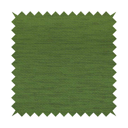 Festival Colourful Textured Chenille Plain Upholstery Fabric In Green Lime - Handmade Cushions