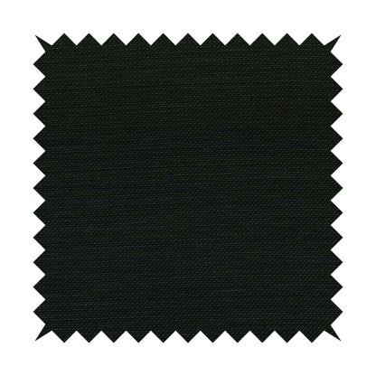 Festival Colourful Textured Chenille Plain Upholstery Fabric In Black - Made To Measure Curtains