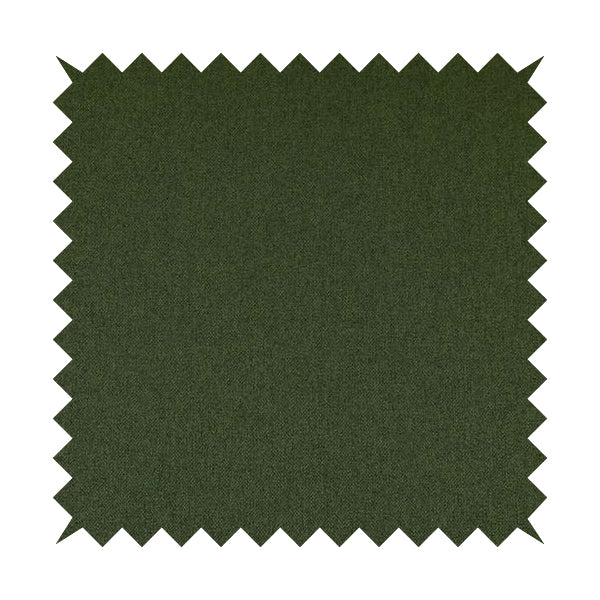 Florence Soft Plain Chenille Army Green Colour Quality Upholstery Fabric - Made To Measure Curtains