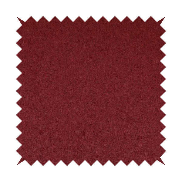 Florence Soft Plain Chenille Wine Deep Red Colour Quality Upholstery Fabric
