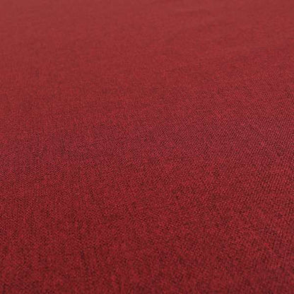 Florence Soft Plain Chenille Wine Deep Red Colour Quality Upholstery Fabric - Made To Measure Curtains