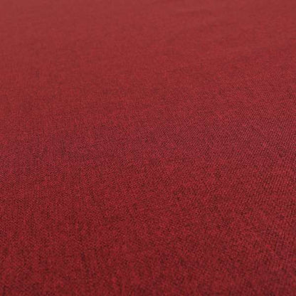 Florence Soft Plain Chenille Wine Deep Red Colour Quality Upholstery Fabric