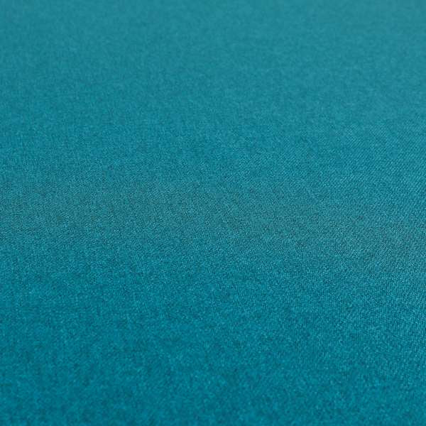 Florence Soft Plain Chenille Blue Colour Quality Upholstery Fabric - Made To Measure Curtains