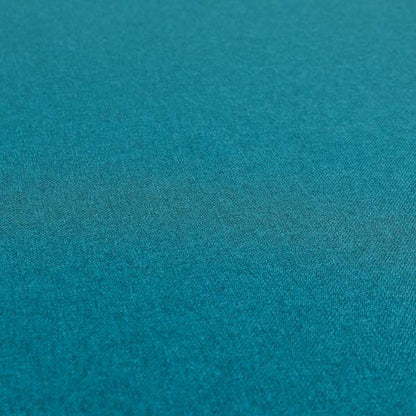 Florence Soft Plain Chenille Blue Colour Quality Upholstery Fabric - Made To Measure Curtains