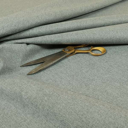 Florence Soft Plain Chenille Silver Grey Colour Quality Upholstery Fabric - Made To Measure Curtains