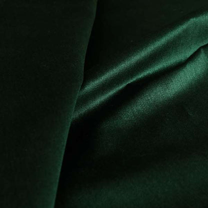 Florentine Soft Shine Textured Army Dark Green Colour Chenille Velvet Upholstery Fabric - Made To Measure Curtains