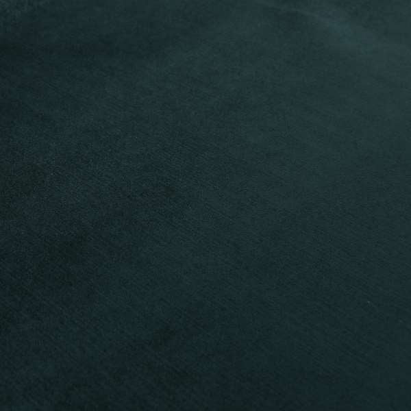 Florentine Soft Shine Textured Teal Blue Colour Chenille Velvet Upholstery Fabric - Roman Blinds