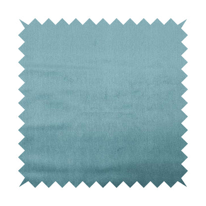 Florentine Soft Shine Textured Light Blue Colour Chenille Velvet Upholstery Fabric - Roman Blinds