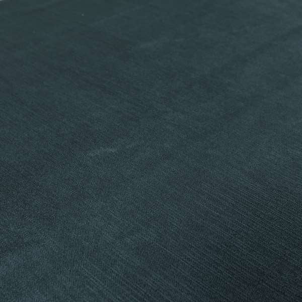 Florentine Soft Shine Textured Navy Blue Colour Chenille Velvet Upholstery Fabric - Made To Measure Curtains