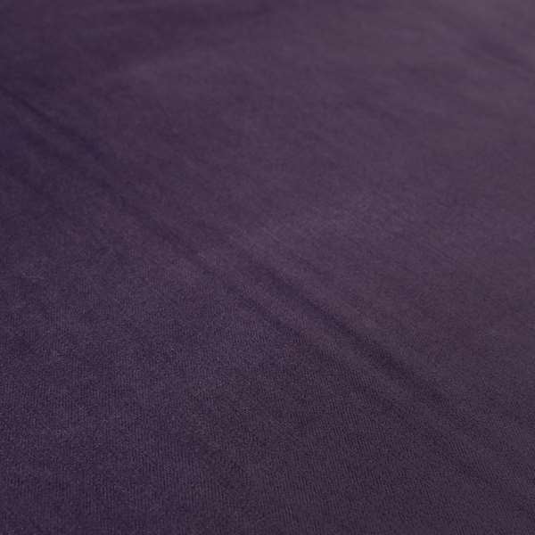 Florentine Soft Shine Textured Purple Colour Chenille Velvet Upholstery Fabric - Handmade Cushions