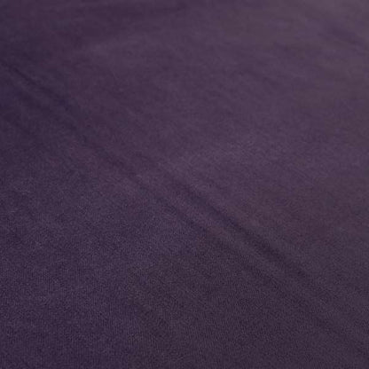 Florentine Soft Shine Textured Purple Colour Chenille Velvet Upholstery Fabric - Handmade Cushions