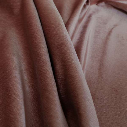 Florentine Soft Shine Textured Soft Pink Colour Chenille Velvet Upholstery Fabric - Roman Blinds