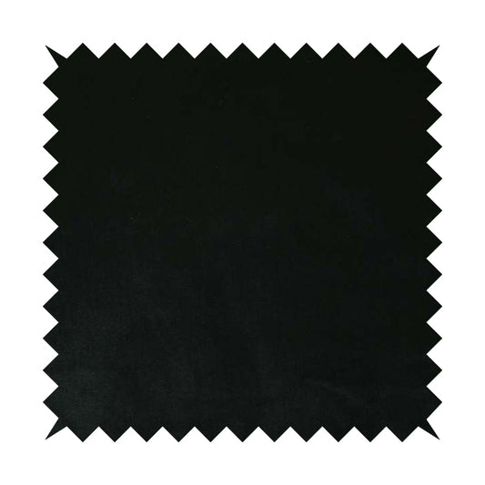 Florentine Soft Shine Textured Black Colour Chenille Velvet Upholstery Fabric