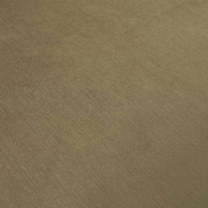 Florentine Soft Shine Textured Light Brown Colour Chenille Velvet Upholstery Fabric - Made To Measure Curtains