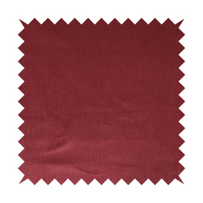 Florentine Soft Shine Textured Red Burgundy Colour Chenille Velvet Upholstery Fabric - Made To Measure Curtains