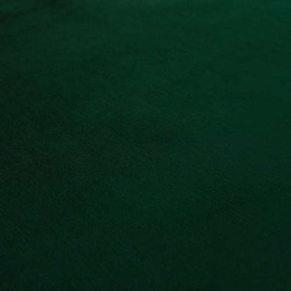 Florentine Soft Shine Textured Emerald Green Colour Chenille Velvet Upholstery Fabric - Handmade Cushions