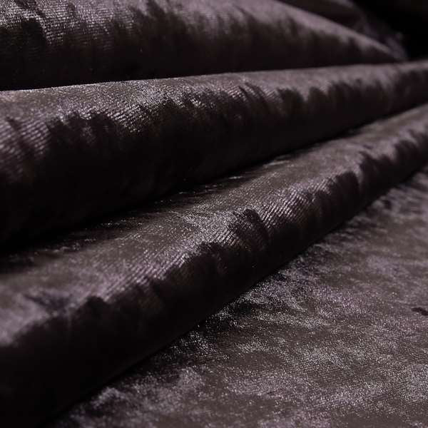 Geneva Crushed Velvet Upholstery Fabric In Purple Colour - Roman Blinds
