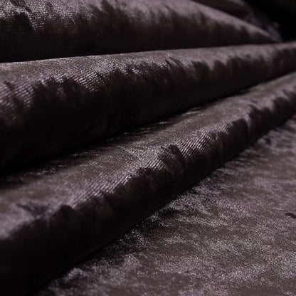 Geneva Crushed Velvet Upholstery Fabric In Purple Colour - Made To Measure Curtains