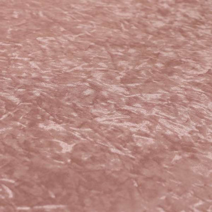 Geneva Crushed Velvet Upholstery Fabric In Pink Colour - Roman Blinds
