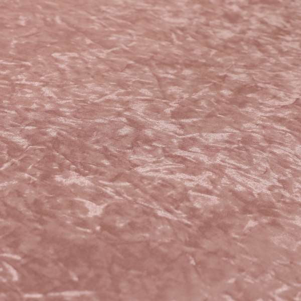 Geneva Crushed Velvet Upholstery Fabric In Pink Colour - Made To Measure Curtains