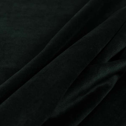 Giovanni Matt Plain Velvet Upholstery Fabric In Black Colour