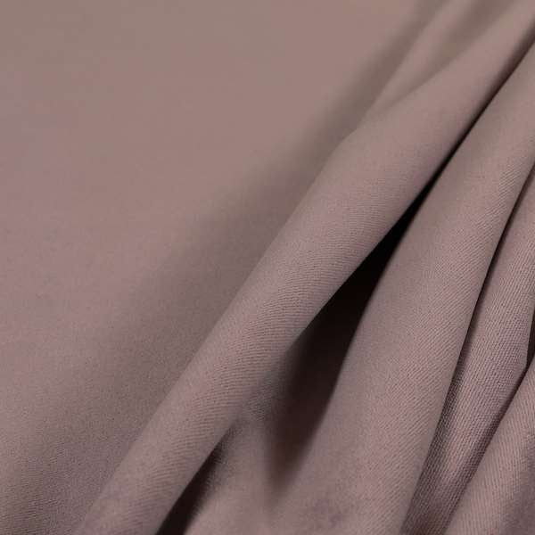 Giovanni Matt Plain Velvet Upholstery Fabric In Soft Pink Colour - Made To Measure Curtains