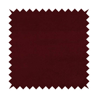 Giovanni Matt Plain Velvet Upholstery Fabric In Burgundy Colour - Made To Measure Curtains