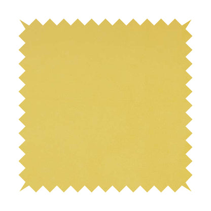 Giovanni Matt Plain Velvet Upholstery Fabric In Pineapple Yellow Colour - Roman Blinds