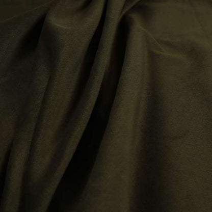 Giovanni Matt Plain Velvet Upholstery Fabric In Chocolate Brown Colour - Roman Blinds