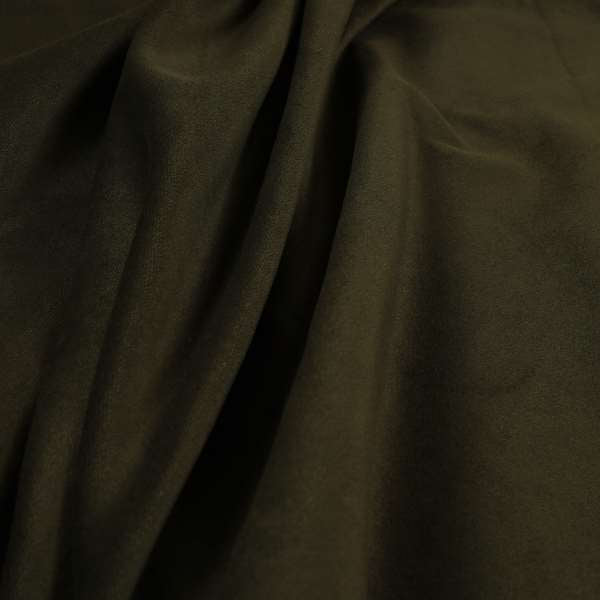 Giovanni Matt Plain Velvet Upholstery Fabric In Chocolate Brown Colour - Made To Measure Curtains