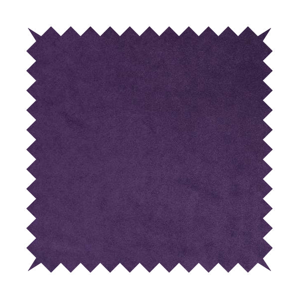 Giovanni Matt Plain Velvet Upholstery Fabric In Plum Purple Colour - Made To Measure Curtains