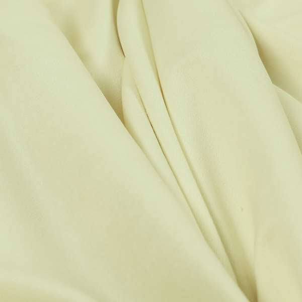 Giovanni Matt Plain Velvet Upholstery Fabric In White Cream Colour - Made To Measure Curtains