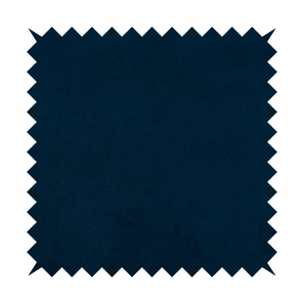 Giovanni Matt Plain Velvet Upholstery Fabric In Navy Blue Colour - Roman Blinds