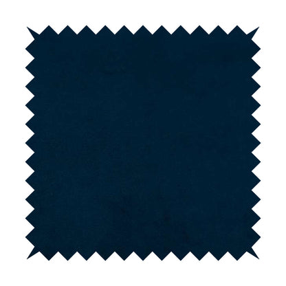 Giovanni Matt Plain Velvet Upholstery Fabric In Navy Blue Colour - Roman Blinds