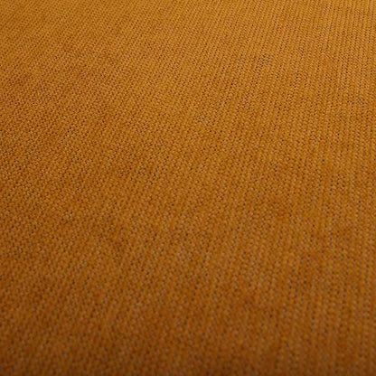 Gloria Soft Woven Textured Chenille Upholstery Fabric Orange Colour