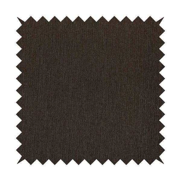 Gloria Soft Woven Textured Chenille Upholstery Fabric Brown Colour