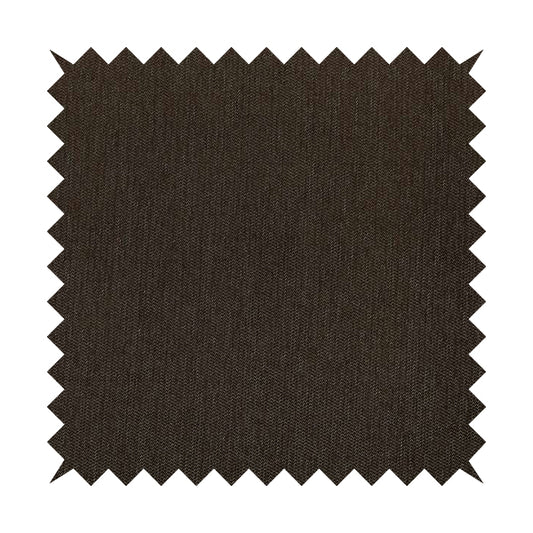Gloria Soft Woven Textured Chenille Upholstery Fabric Brown Colour