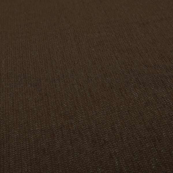 Gloria Soft Woven Textured Chenille Upholstery Fabric Brown Colour - Handmade Cushions