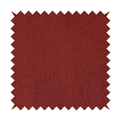 Gloria Soft Woven Textured Chenille Upholstery Fabric Red Colour - Roman Blinds