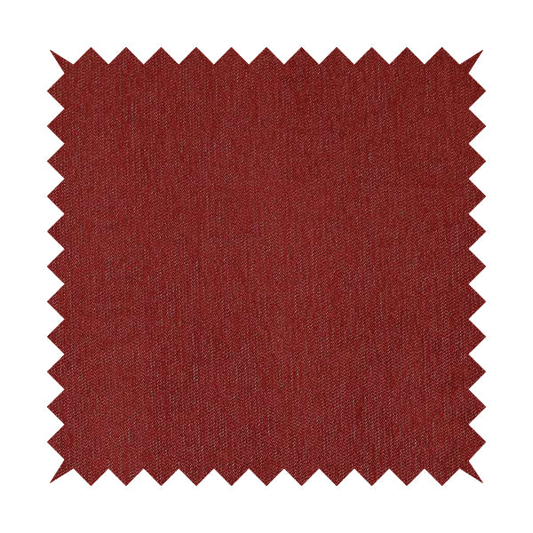 Gloria Soft Woven Textured Chenille Upholstery Fabric Red Colour - Made To Measure Curtains