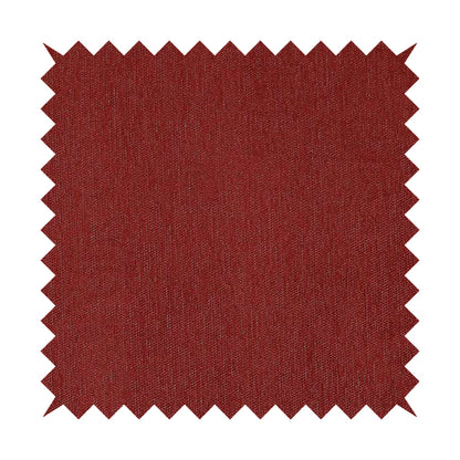 Gloria Soft Woven Textured Chenille Upholstery Fabric Red Colour - Made To Measure Curtains