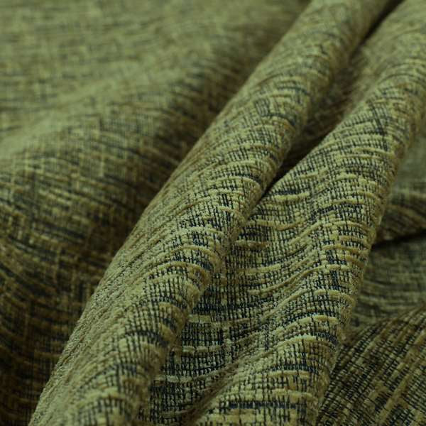 Grantham Soft Textured Woven Chenille Fabric In Green Colour - Made To Measure Curtains