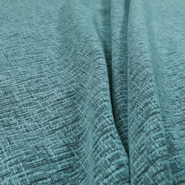 Grantham Soft Textured Woven Chenille Fabric In Blue Colour